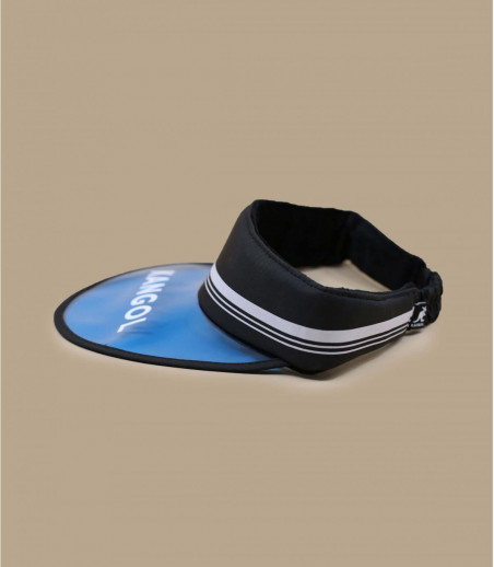 Visiera nera blu Kangol Visiera nera blu Kangol